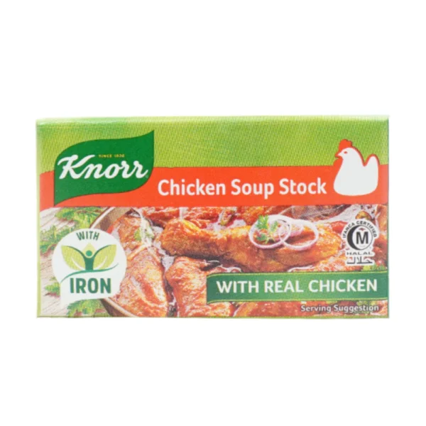KNORR CUBES CHICKEN SOUP STOCK 18GM BASIC
