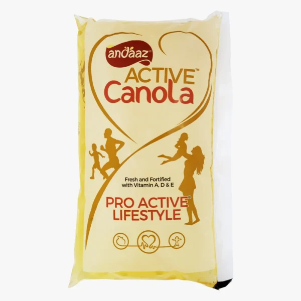Active Canola Cooking Oil 1Ltr pouch