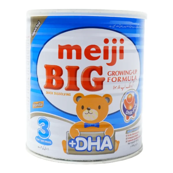 MEIJI BIG MILK POWDER VANILLA 3 400GM