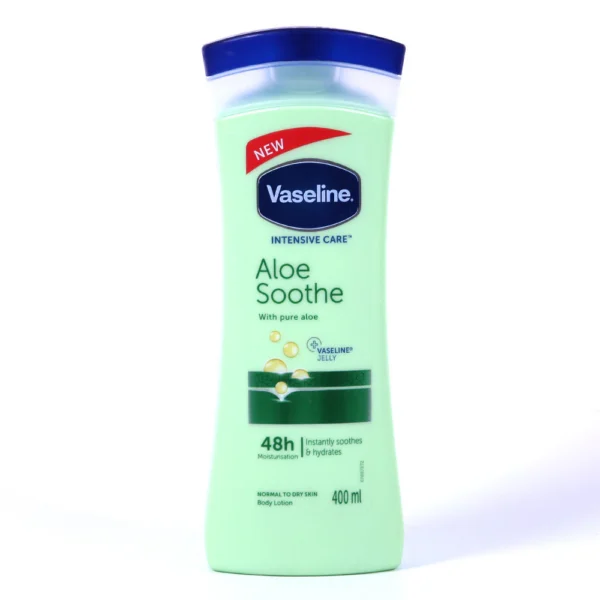 VASELINE LOTION INTENSIVE CARE ALOE SOOTHE 400ML