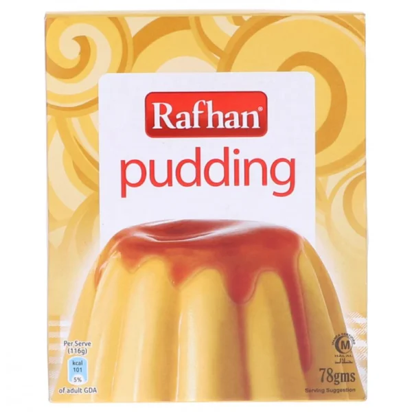 RAFHAN EGG PUDDING MIX 78GM