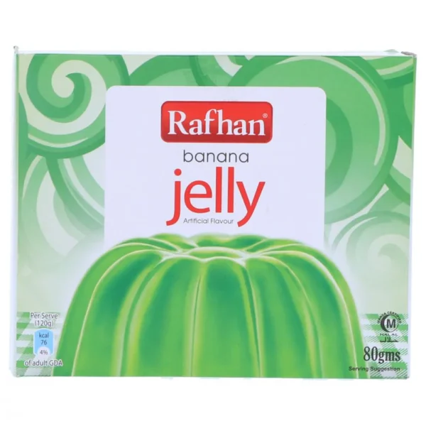 RAFHAN JELLY CRYSTAL BANANA 80GM