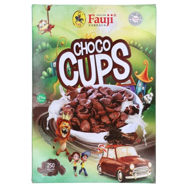 FAUJI CEREAL CHOCO CUPS 250GM