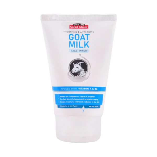 SAEED GHANI GOAT MILK FACE WASH 100ML