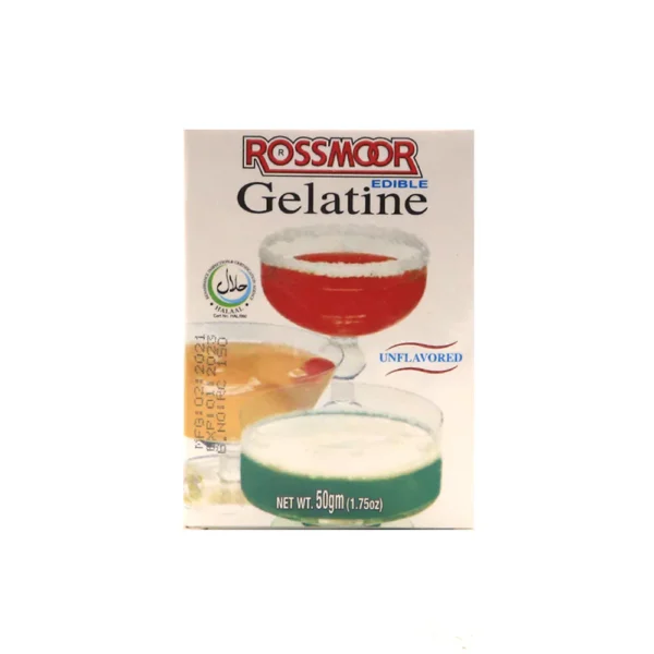 ROSSMOOR GELATINE UNFLAVORED 50GM