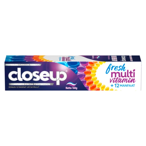 CLOSE UP TOOTHPASTE TRIPLE FRESH FORMULA 160GM