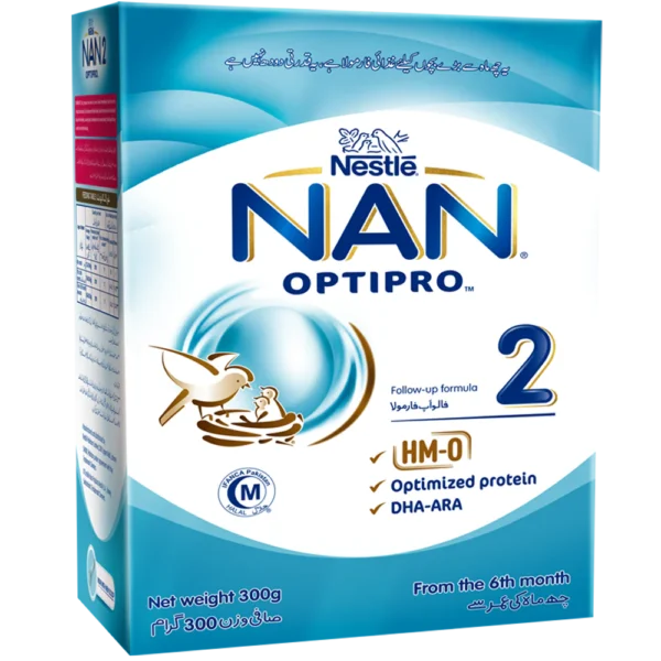 NESTLE MILK POWDER NAN 2 OPTIPRO 300GM