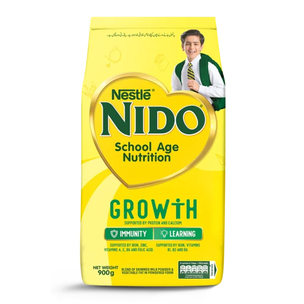 NESTLE NIDO FORTIGROW SCHOOL AGE POUCH 900GM