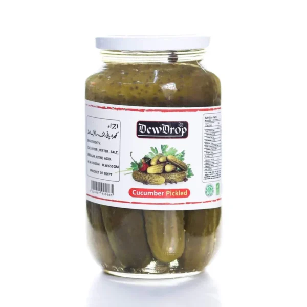 DEW DROP PICKLED CUCUMBER 850GM