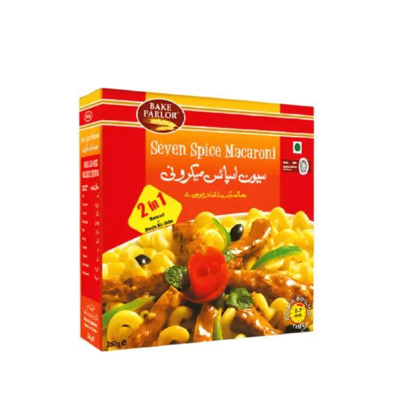 BAKE PARLOR SEVEN SPICE MACARONI 250GM