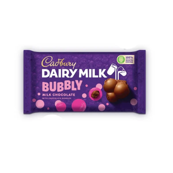 CADBURY DAIRY MILK CHOCOLATE BUBBLY