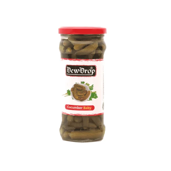 DEW DROP PICKLE CUCUMBER BABY 420GM