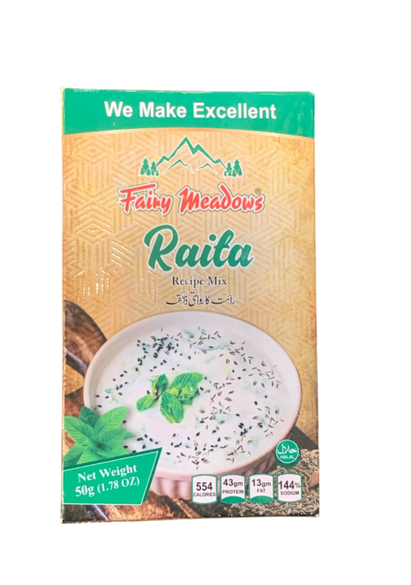 FAIRY MEADOWS RAITA recipe mix 50G