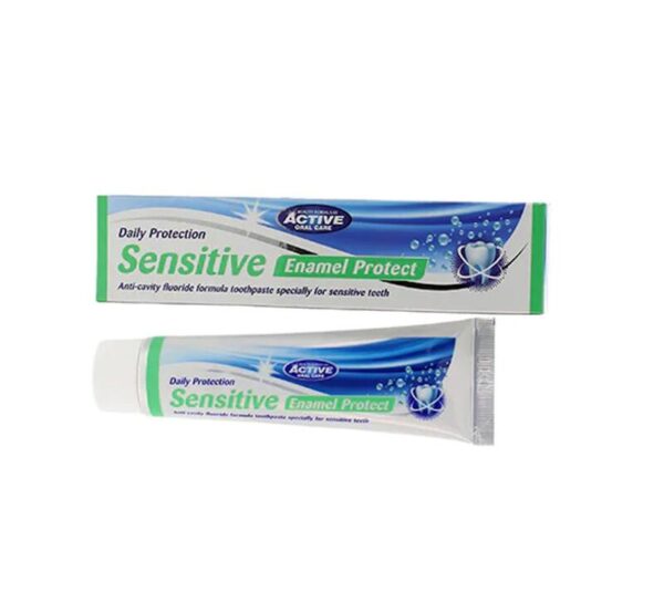 BEAUTY FORMULAS ACTIVE ORAL CARE SENSITIVE ENAMEL PROTECT TOOTHPASTE 100GM