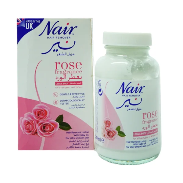 NAIR HAIR REMOVER LOTION ROSE FRAGRANCE 120ML