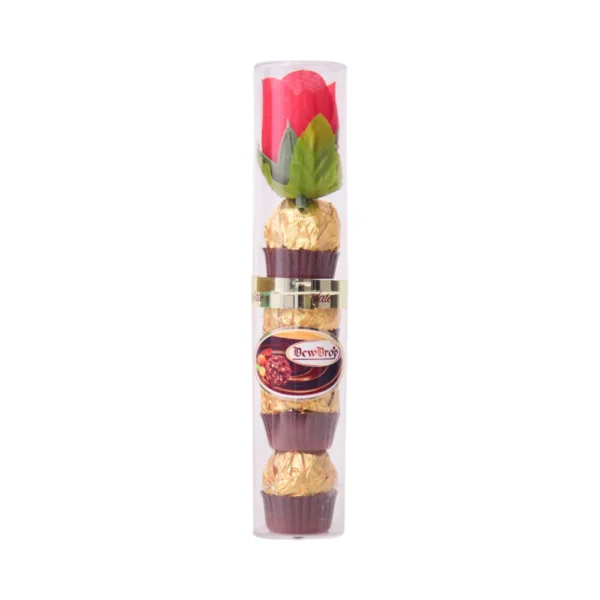 DEW DROP PEANUT CHOCOLATE FAVOR ROSE 50 GM