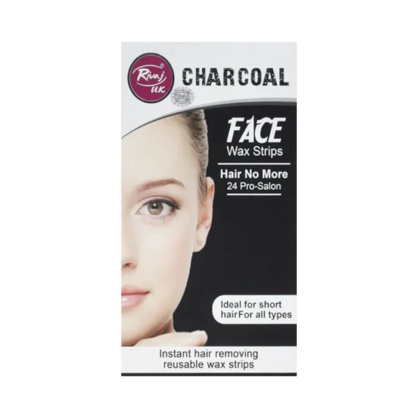RIVAJ CHARCOAL FACE STRIP 24PC