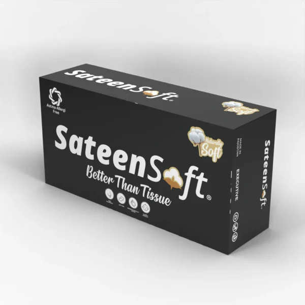 EXECUTIVE BLACK SATEENSOFT BETTER THAN TISSUE