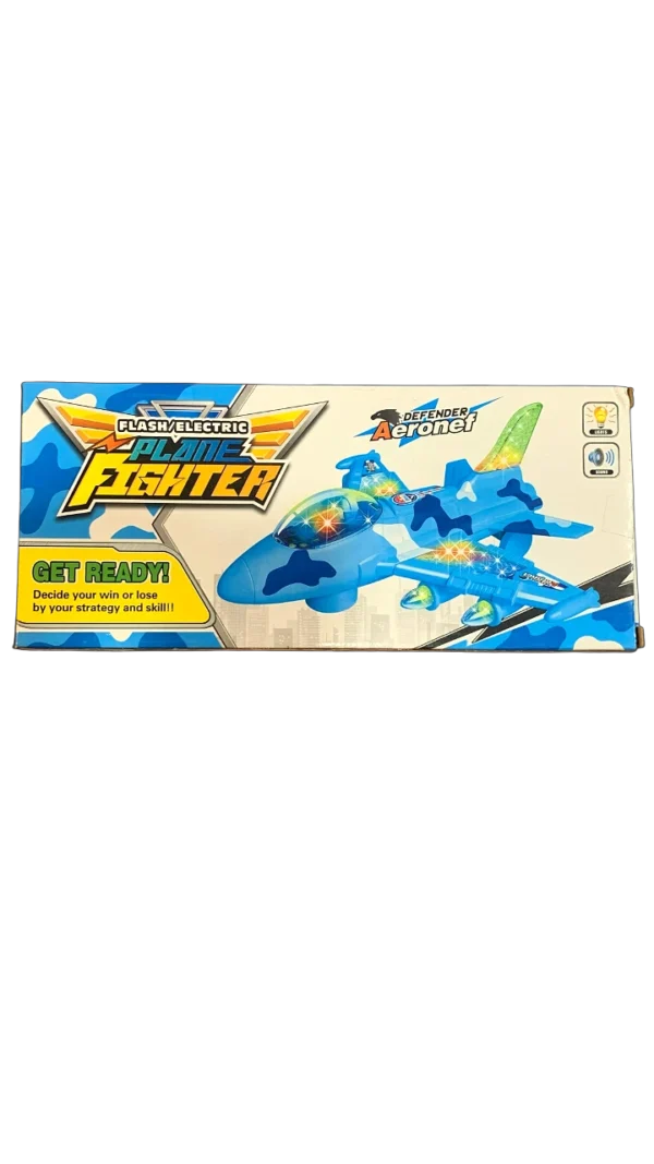 FLASH PLANE FIGHTER JET TOY