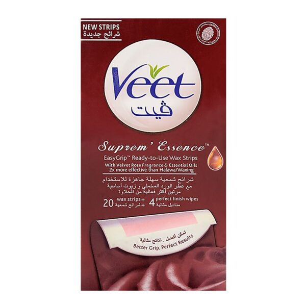 VEET READY TO USE WAX STRIPS 20WAX STRIPS