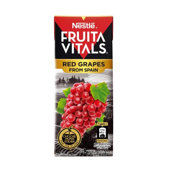 NESTLE JUICE FRUITA VITALS RED GRAPES 200ML