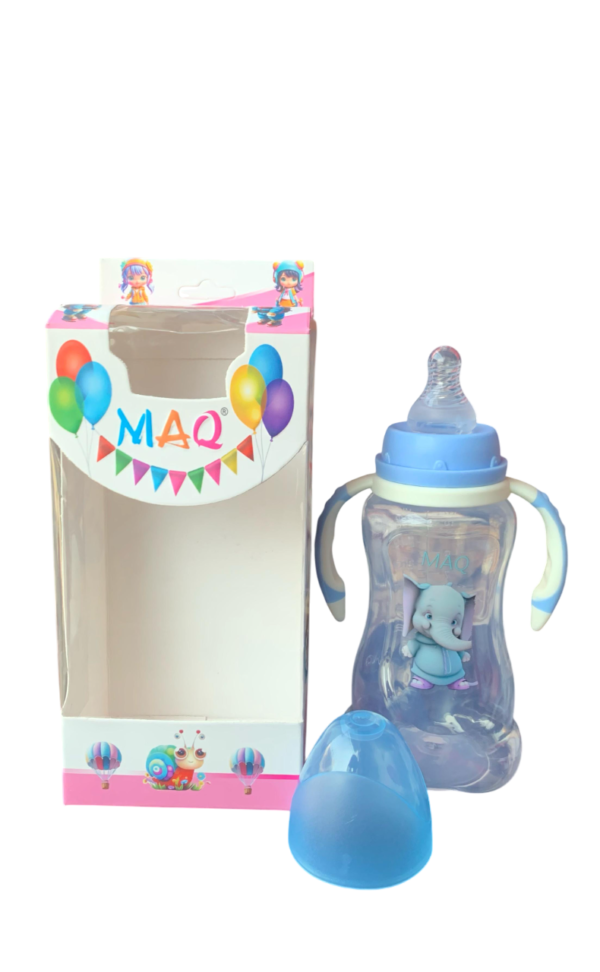 MAQ FEEDING BOTTLE SAFE,STRONG & HYGIENIC MEDIUM
