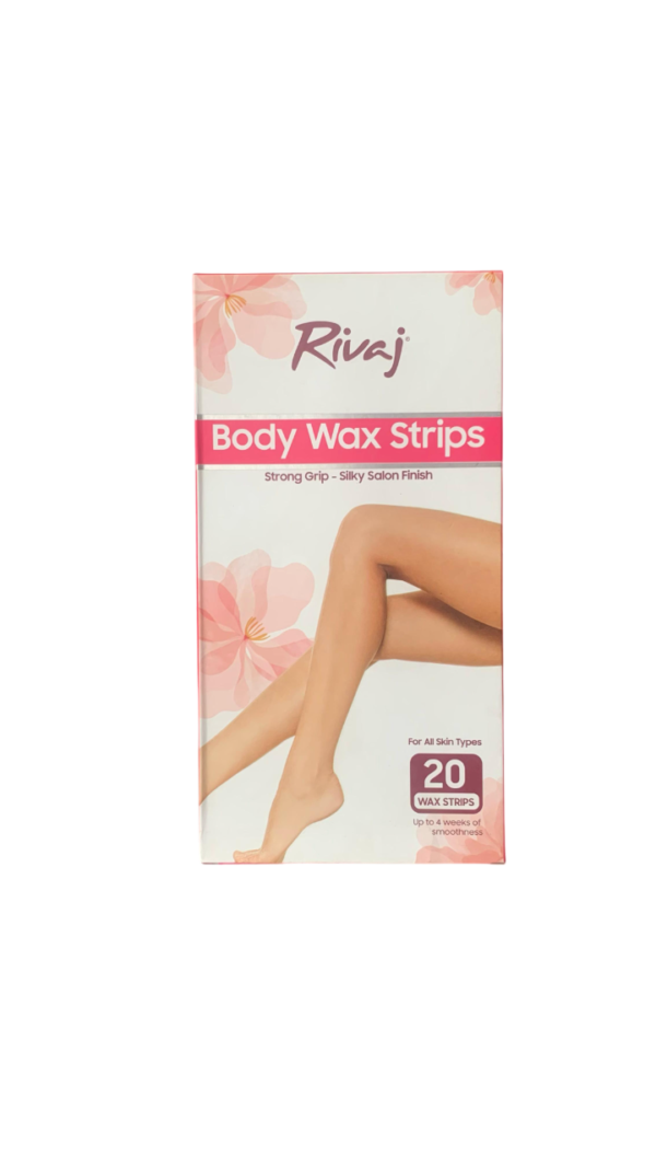 RIVAJ BODY WAX 20STRIPS