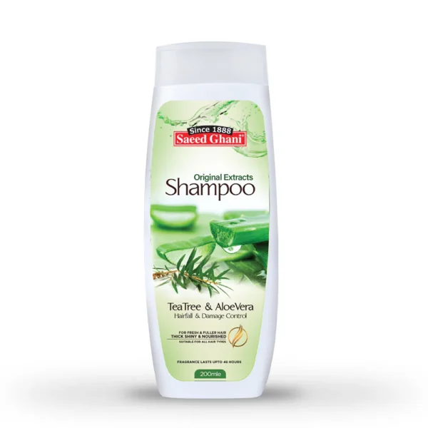 SAEED GHANI TEATREE & ALOEVERA SHAMPOO 200ML
